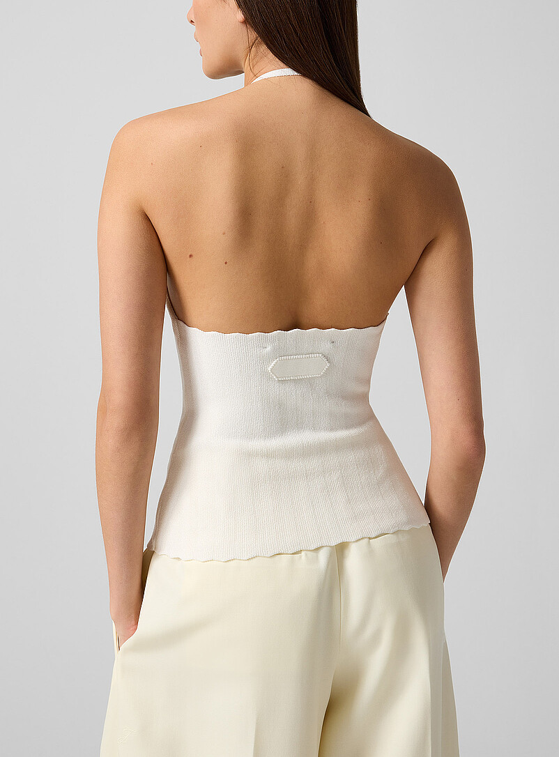 La Maille Tablier halter top product image 3