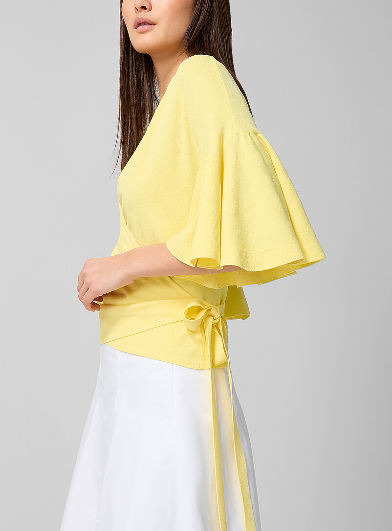 La Maille Paysan wrap jacket product image 2