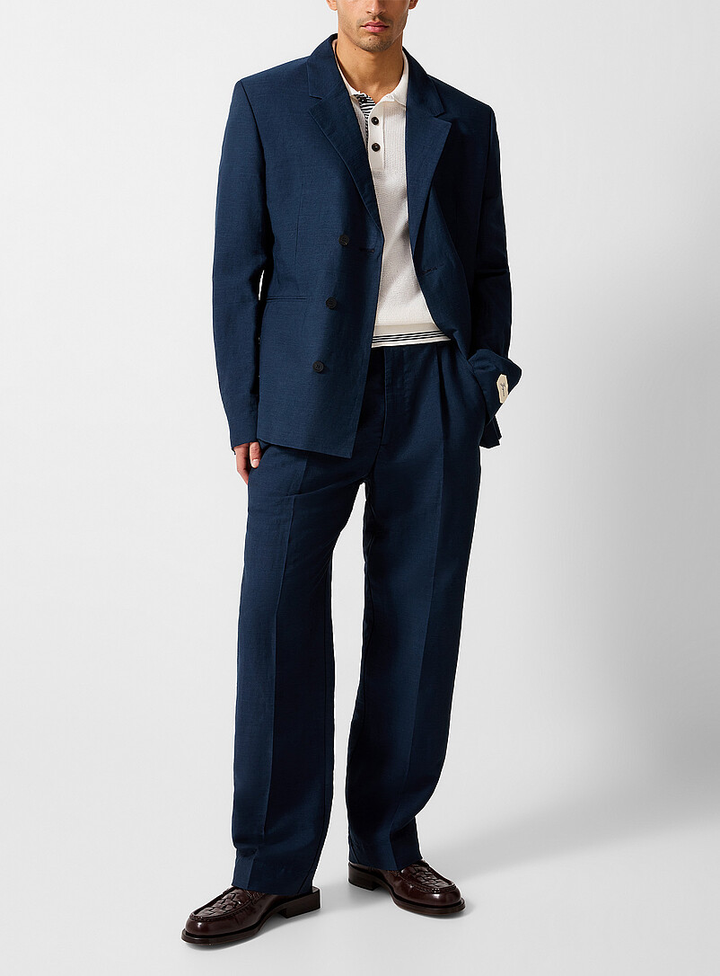 Croisière linen-blend pant product image (primary)