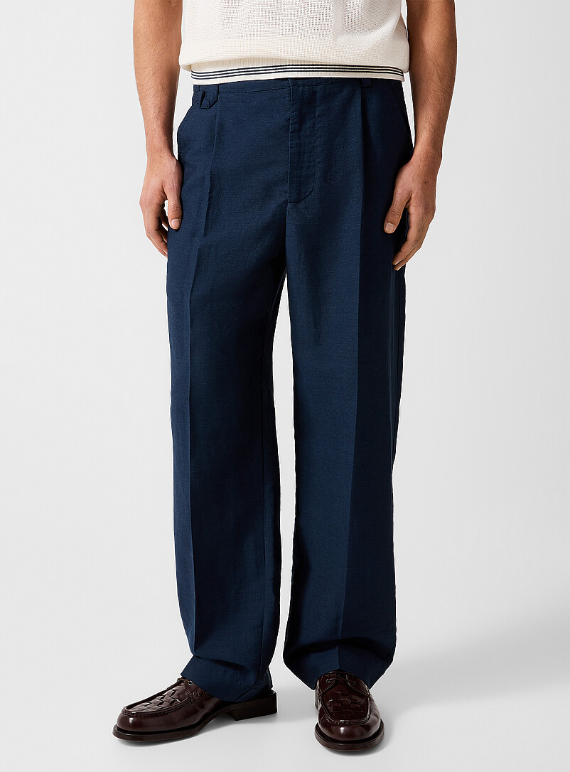 Croisière linen-blend pant product image 2