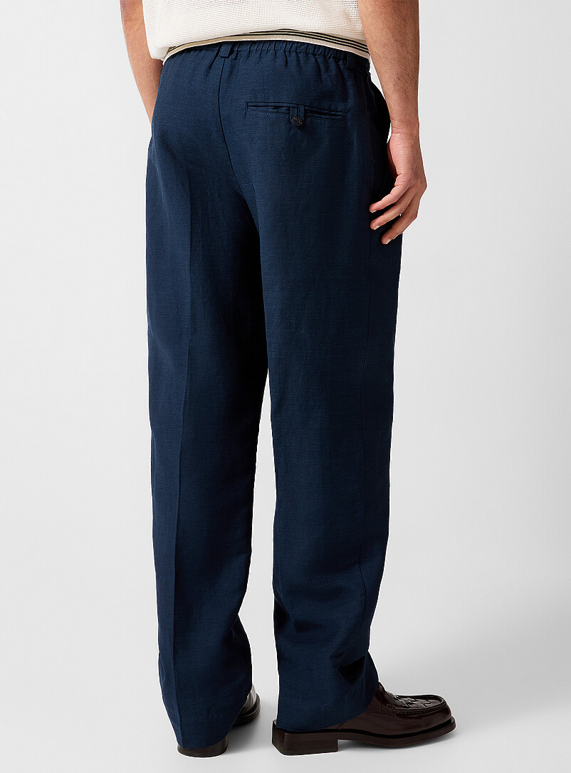 Croisière linen-blend pant product image 3