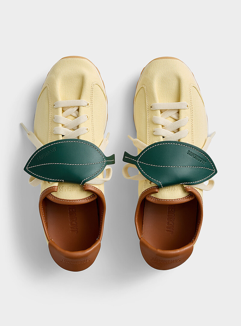 Les Tennis leaf lace-guard sneakers Men product image 3