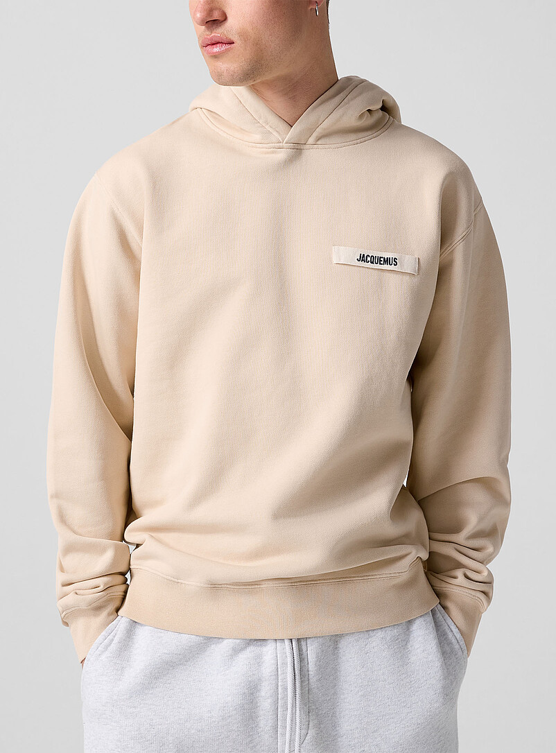 Gros Grain Hooded Sweatshirt Unisex