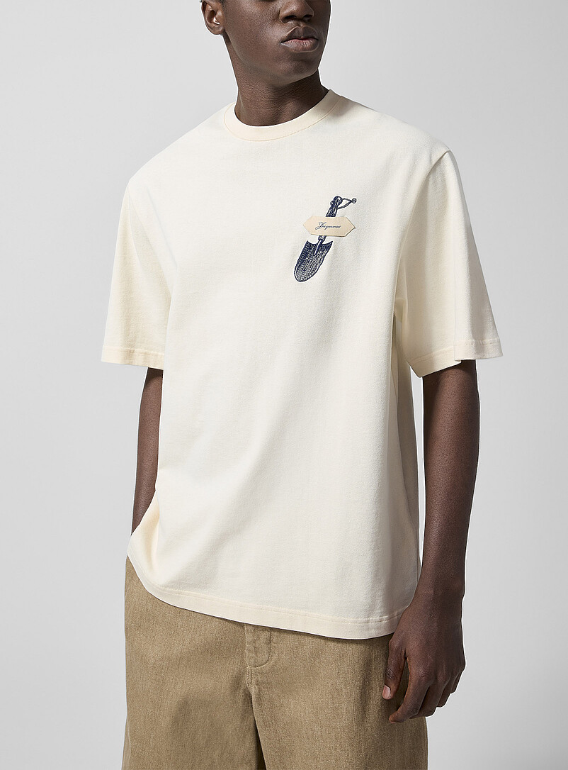 Embroidered Shovel T-Shirt