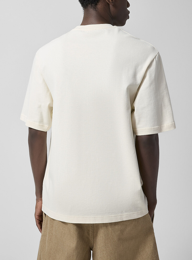 Embroidered shovel T-shirt product image 2