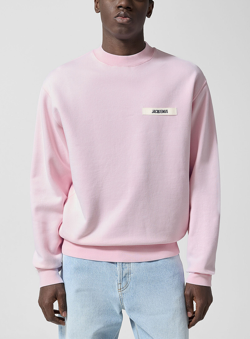 Gros Grain Pink Sweatshirt Unisex