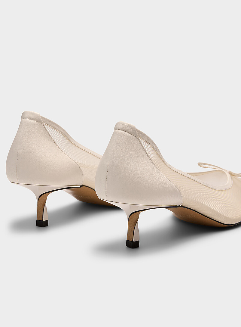 Tourni twisted heel sheer pumps product image 2