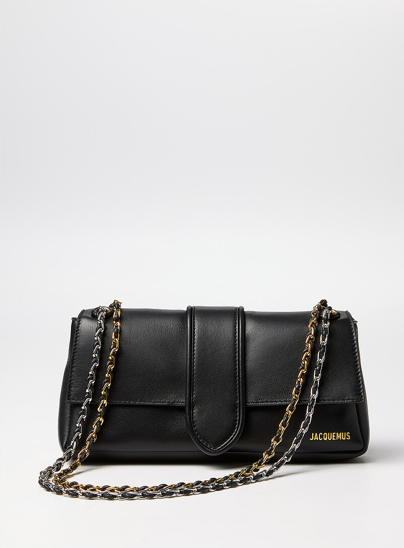 Bambinou leather and chain bag product image (primary)