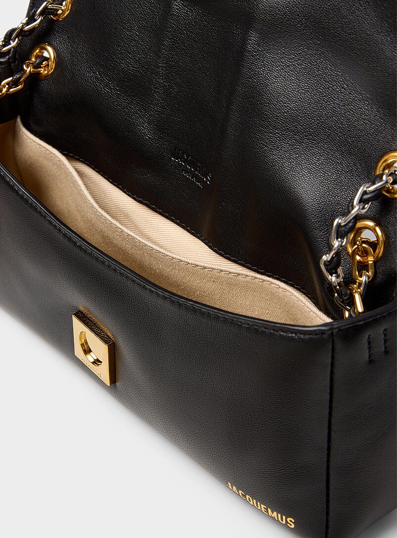 Bambinou leather and chain bag product image 3