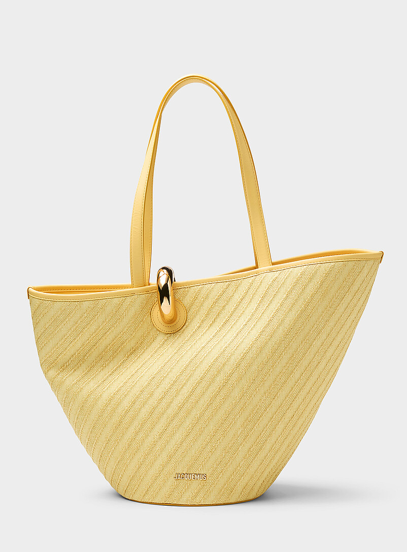 Bambola braided weave leather tote bag product image (primary)