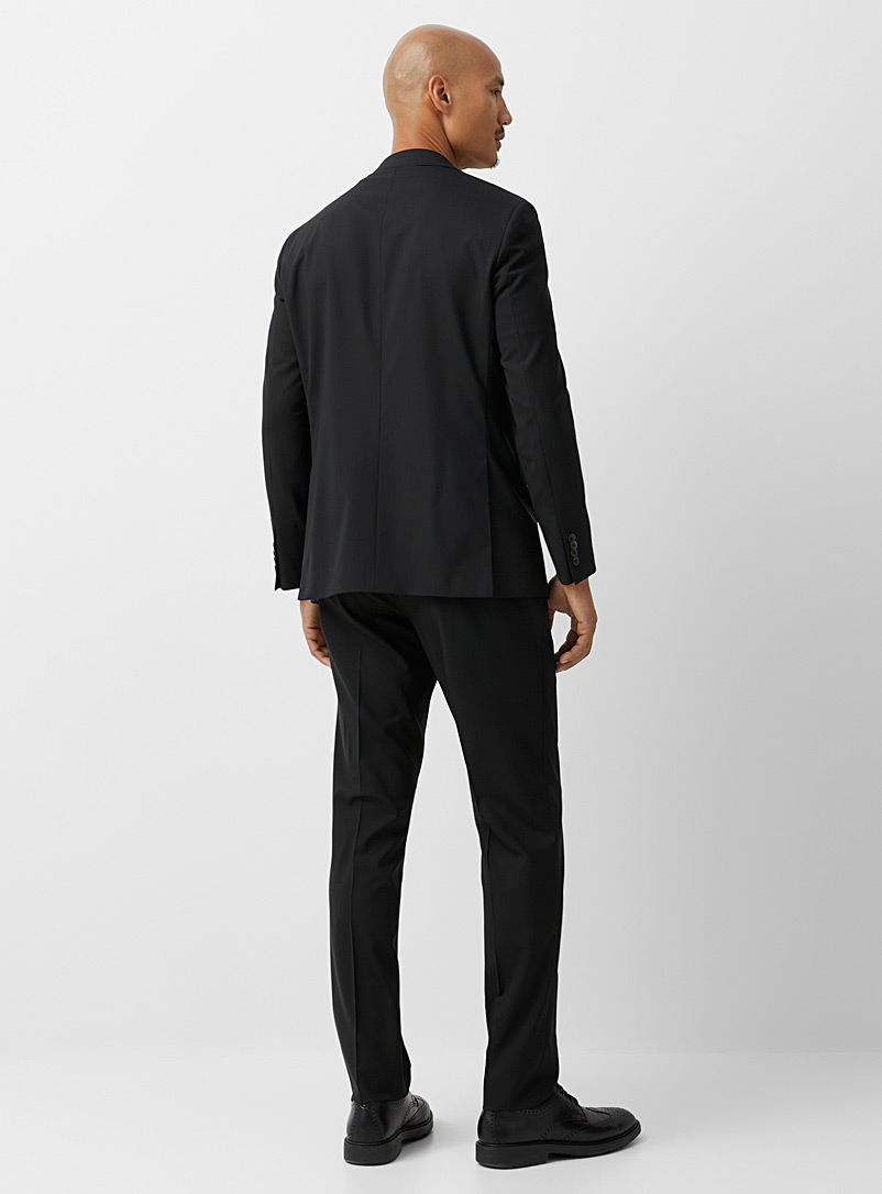 Jack Victor Navy/Midnight Blue Dean monochrome suit Semi-slim fit for men