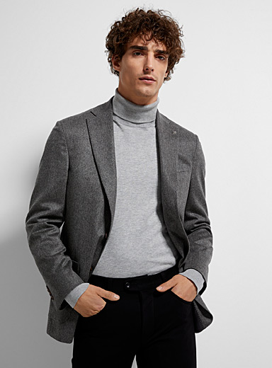 Brushed cashmere jacket Semi-slim fit | Jack Victor | Shop Men's Semi ...