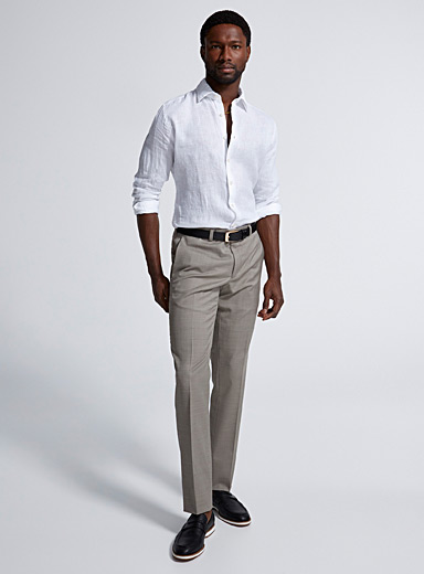Yuri semi-plain pant Slim fit | Riviera by Jack Victor | Shop Men's ...