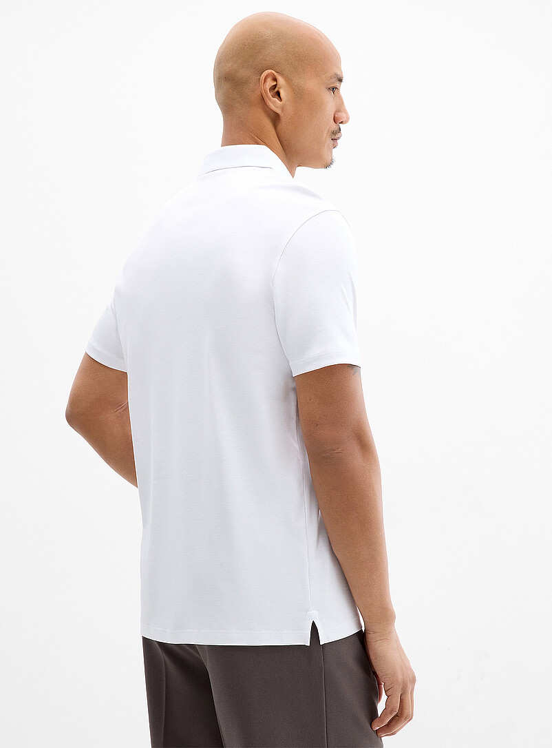 Robert Barakett: Le polo coton pima Georgia Noir pour homme