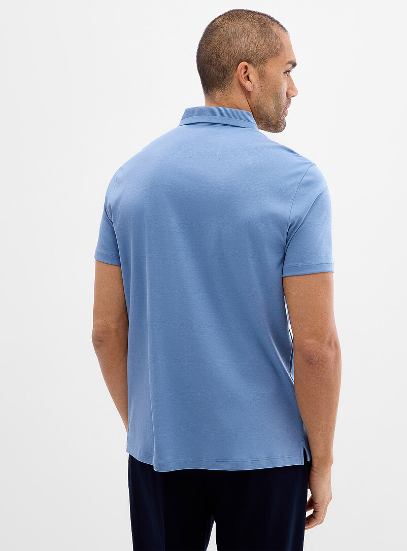 Robert Barakett: Le polo coton pima Georgia Noir pour homme