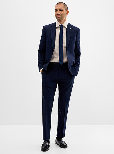 Dean pinstripe suit <b>Semi-slim fit</b>