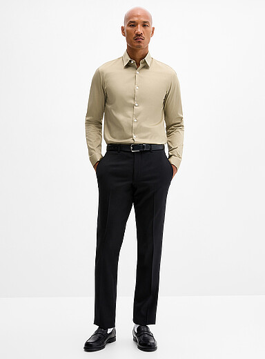 Patrick stretch wool pant