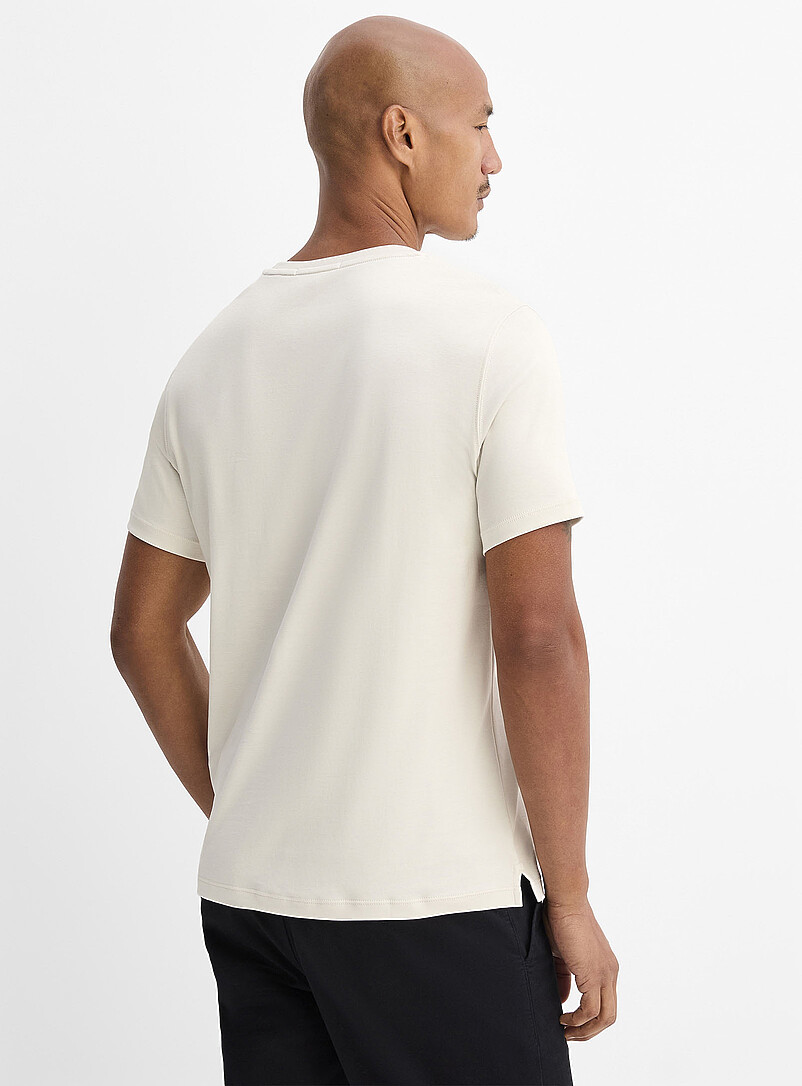 Robert Barakett Black Luxurious Pima cotton T-shirt for men
