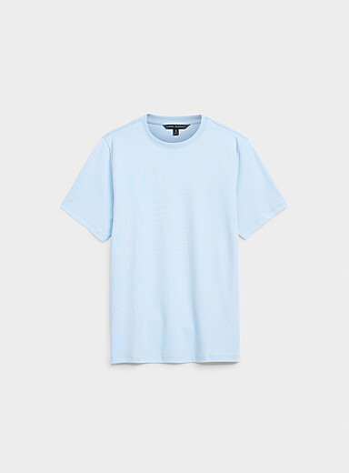 Robert Barakett Blue Georgia Pima cotton T-shirt for men