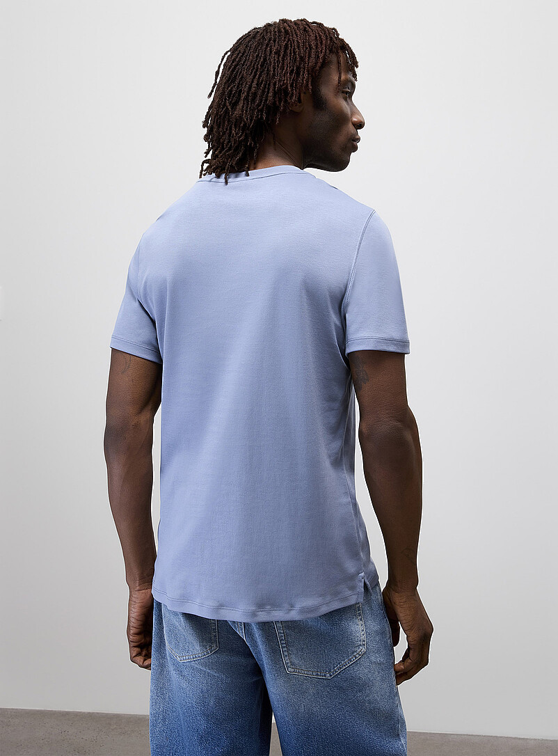 Robert Barakett Light Pink Georgia Pima cotton T-shirt for men
