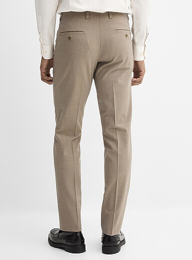 Le pantalon extensible lavable Franco <b>Coupe droite</b>