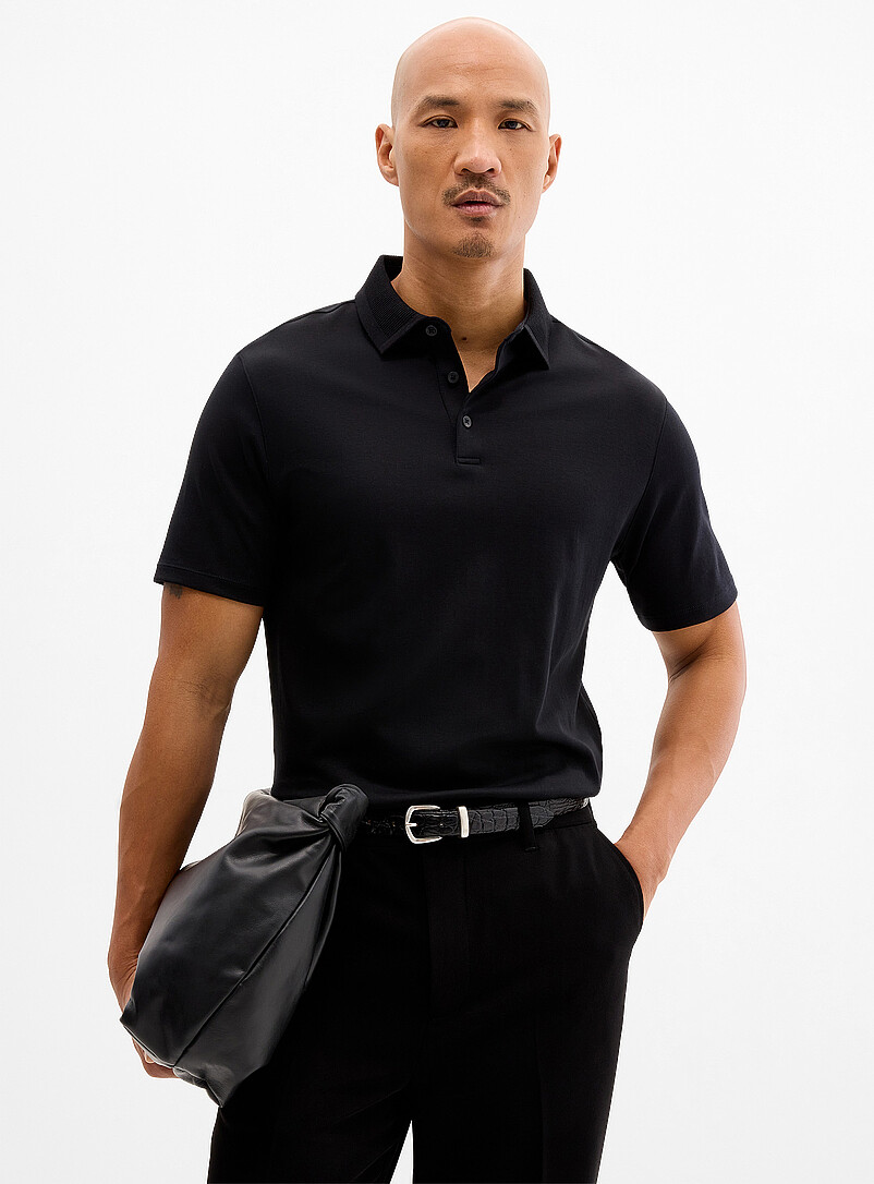 Georgia Pima cotton polo product image (primary)