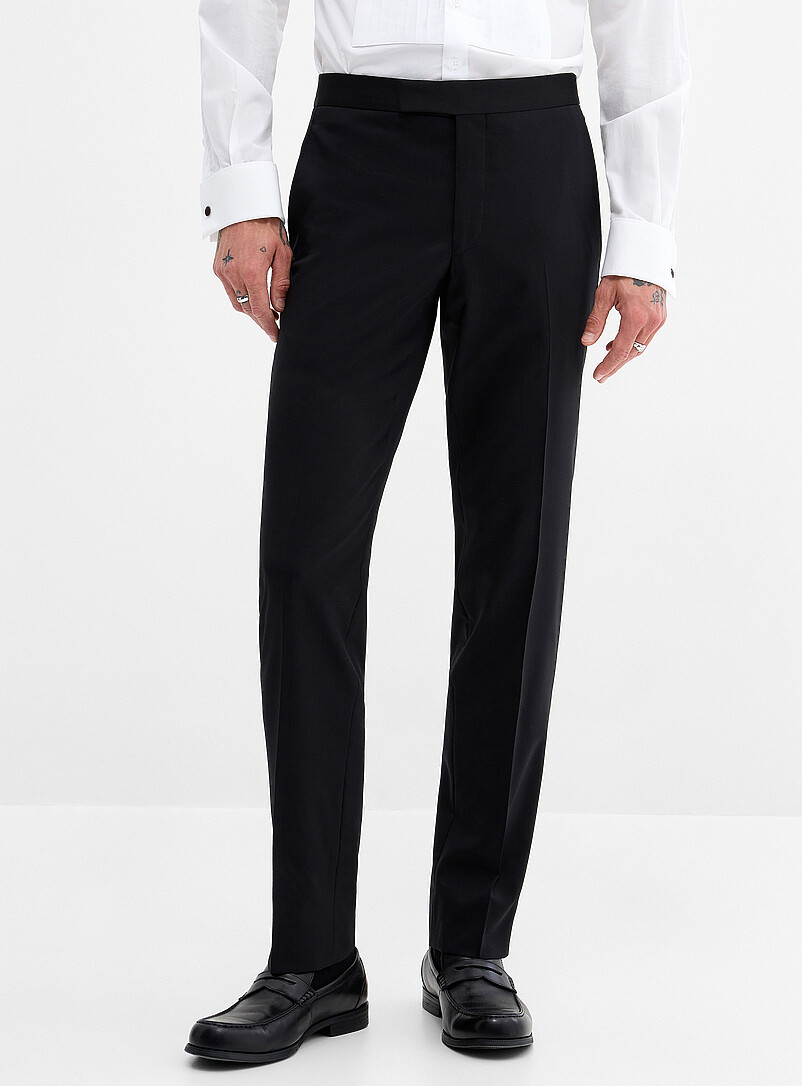 Phoenix pure wool tuxedo pant product image 2