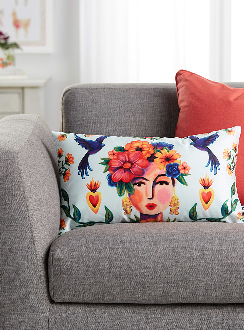 Simons Maison Assorted Frida and her world cushion 30 x 50 cm