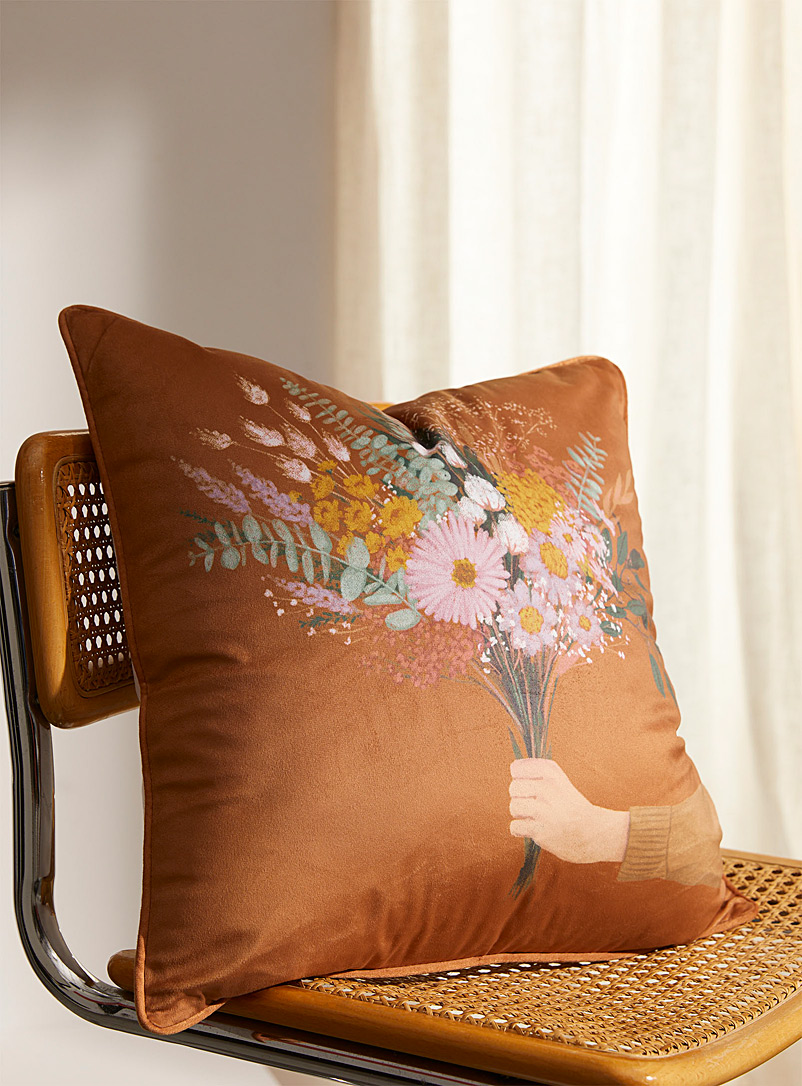 Simons Maison Assorted Eternal flower cushion 45 x 45 cm