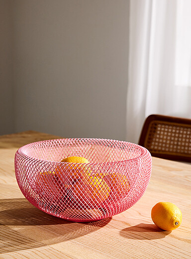 Le bol &agrave; fruits grillage