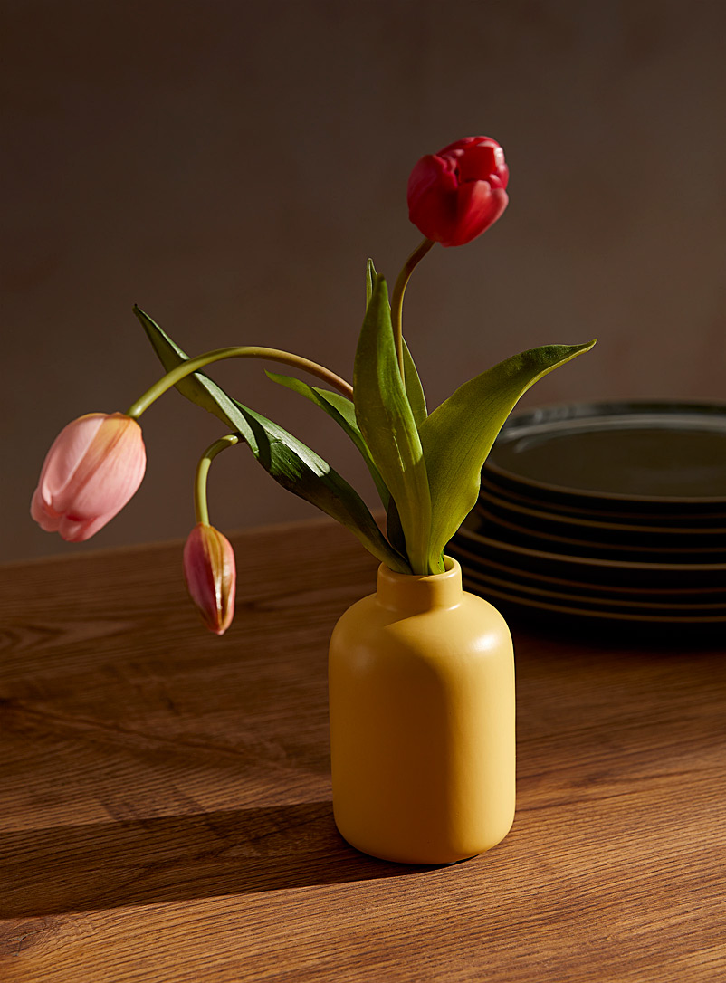 Simons Maison Corn/Vanilla Yellow Tea infusion ceramic vase