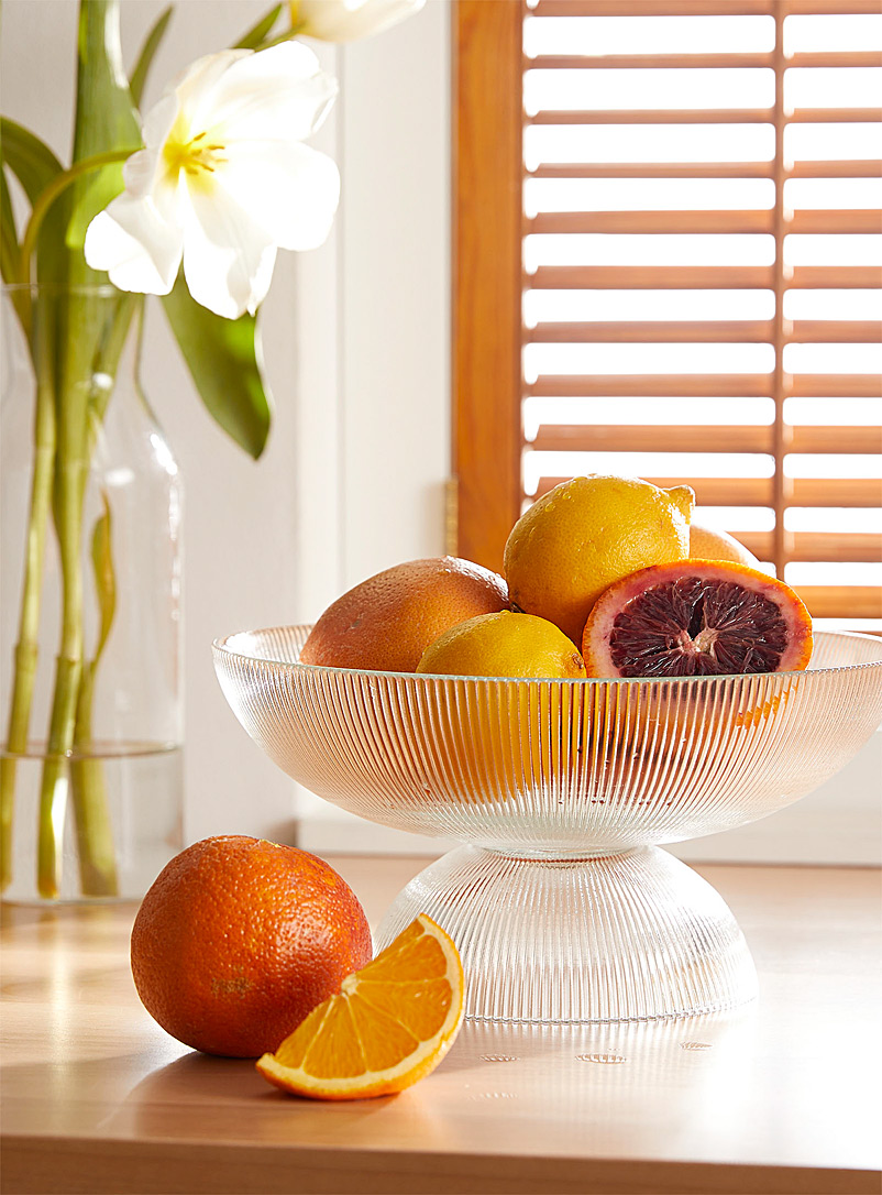 Simons Maison Assorted Grooved fruit bowl