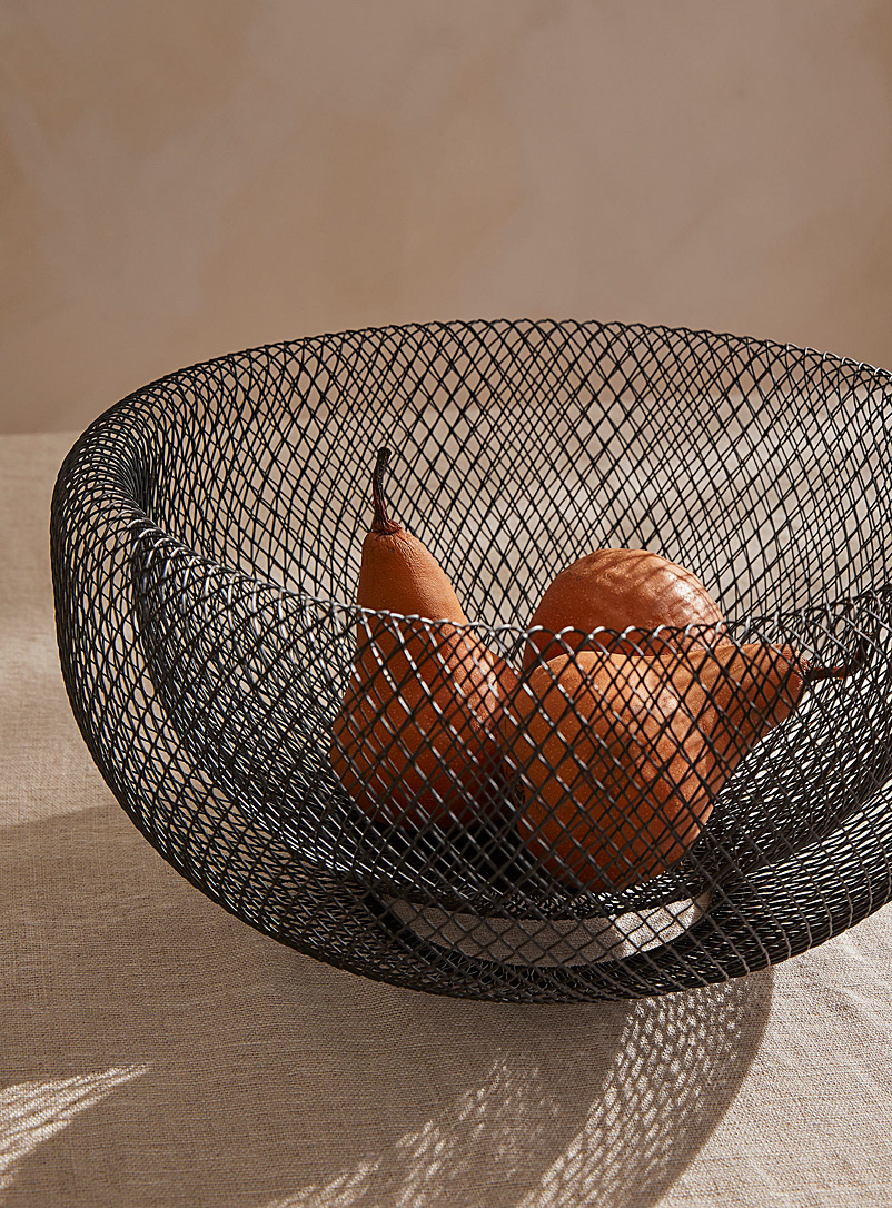Wire mesh fruit bowl product image 2