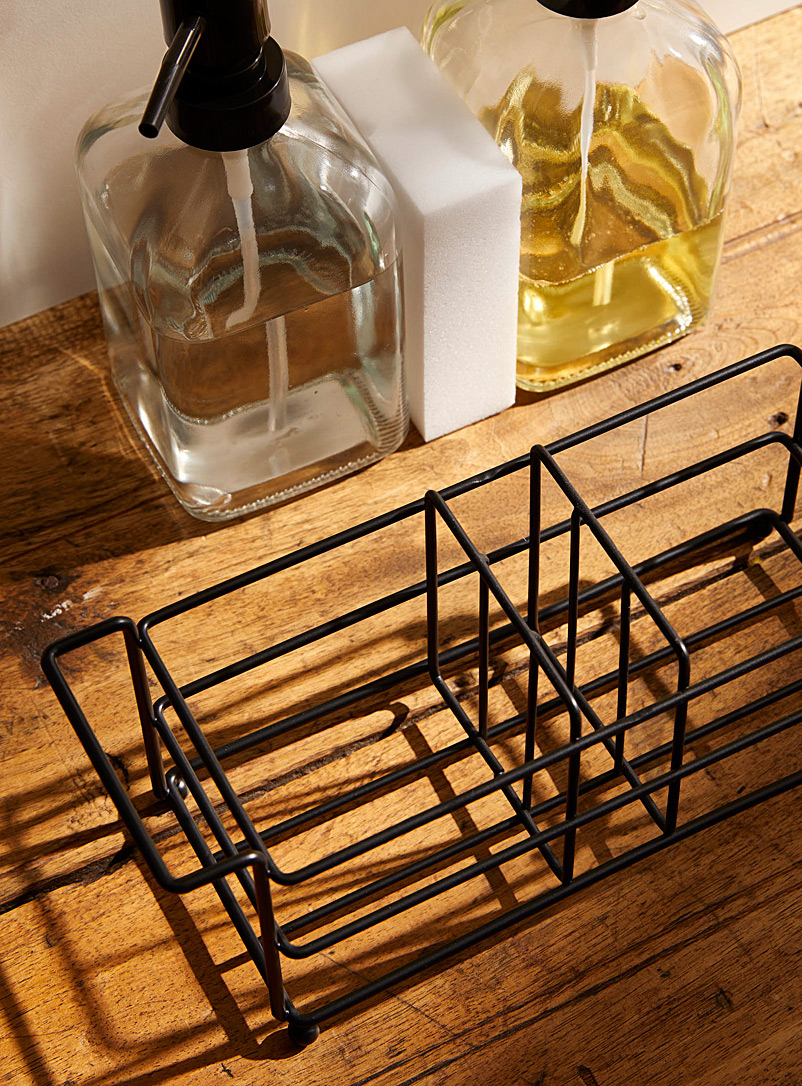 Soap dispenser set with storage stand and sponge product image 3