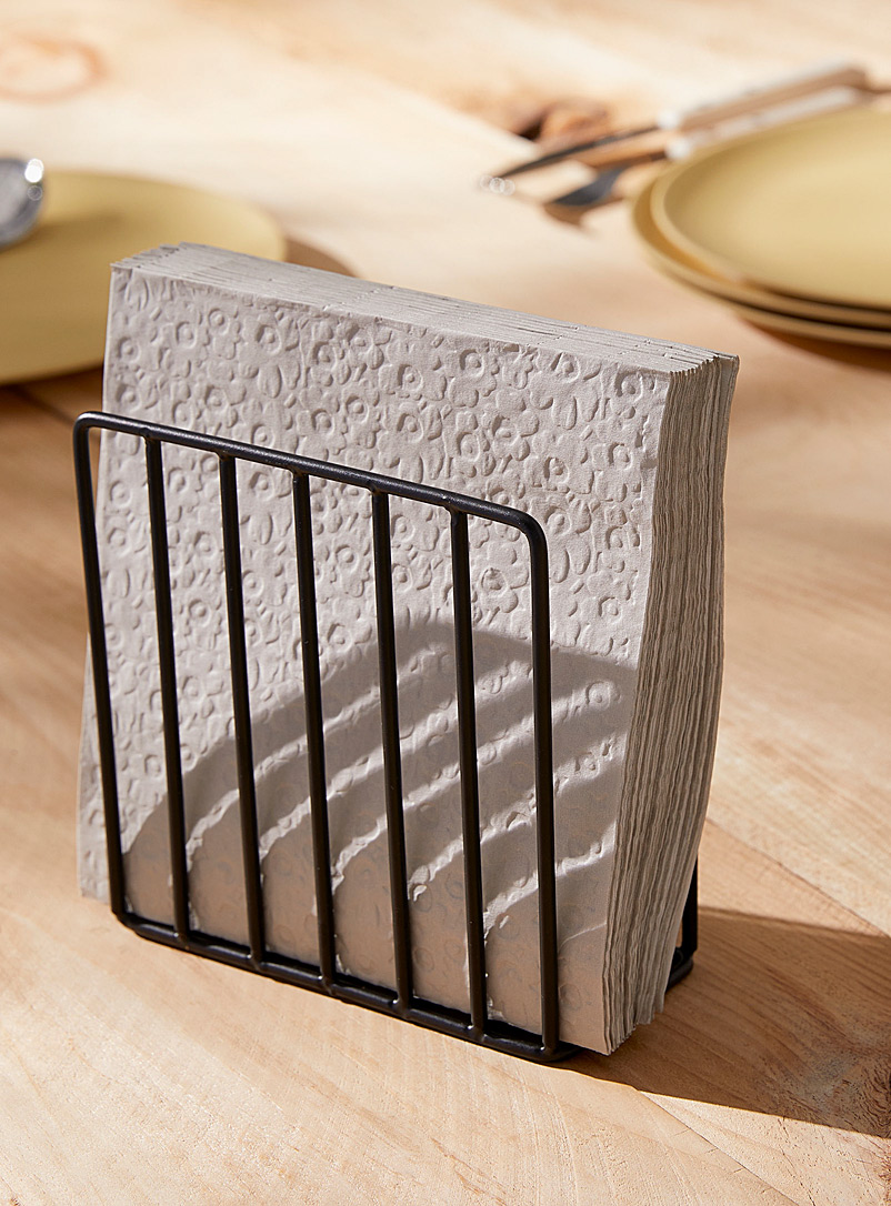 Metallic napkin holder product image 2