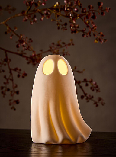 Le grand fant&ocirc;me lumi&egrave;re &agrave; DEL <b>Collection d'Halloween</b>