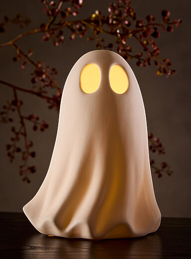 Le tr&egrave;s grand fant&ocirc;me lumi&egrave;re &agrave; DEL <b>Collection d'Halloween</b>