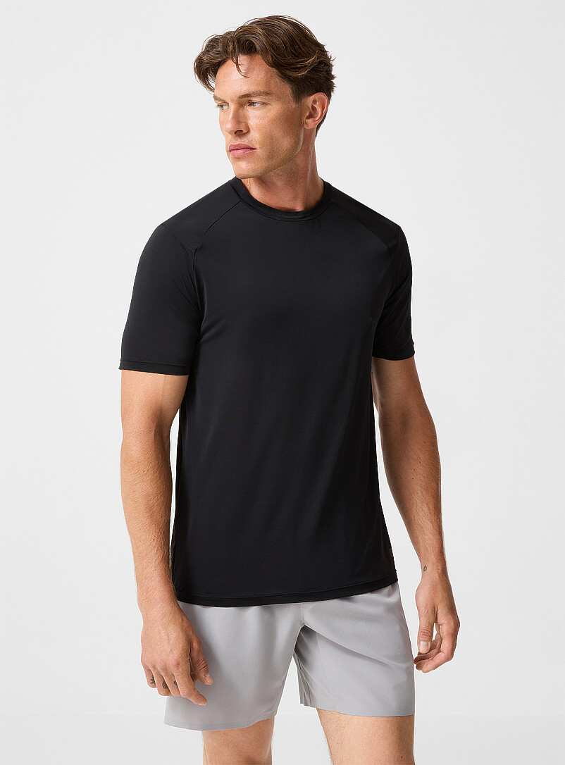 Loose Micro-Perforated T-Shirt