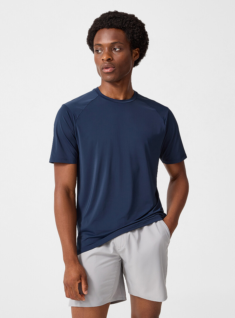 Loose Micro-Perforated T-Shirt
