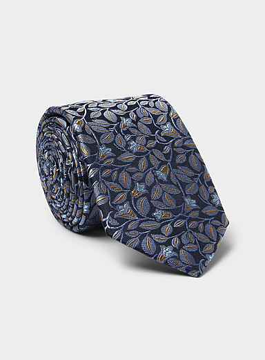 Jacquard garden tie