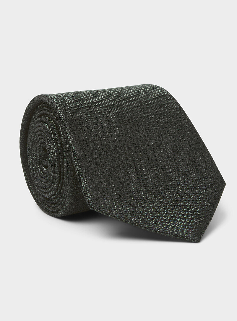 Colourful Satiny Jacquard Tie