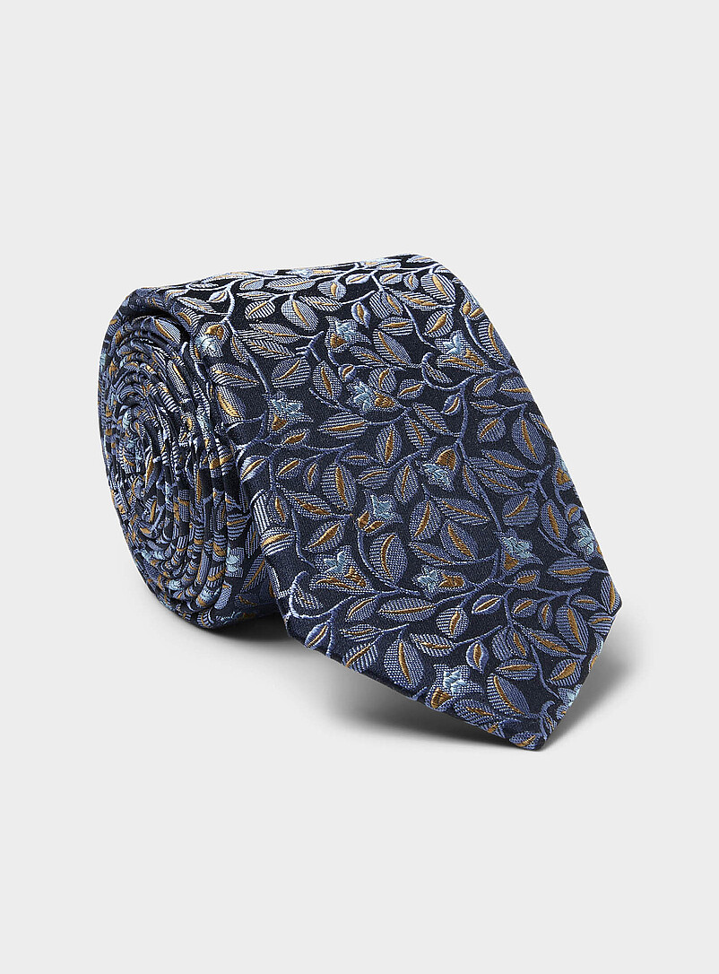 Jacquard garden tie product image (primary)