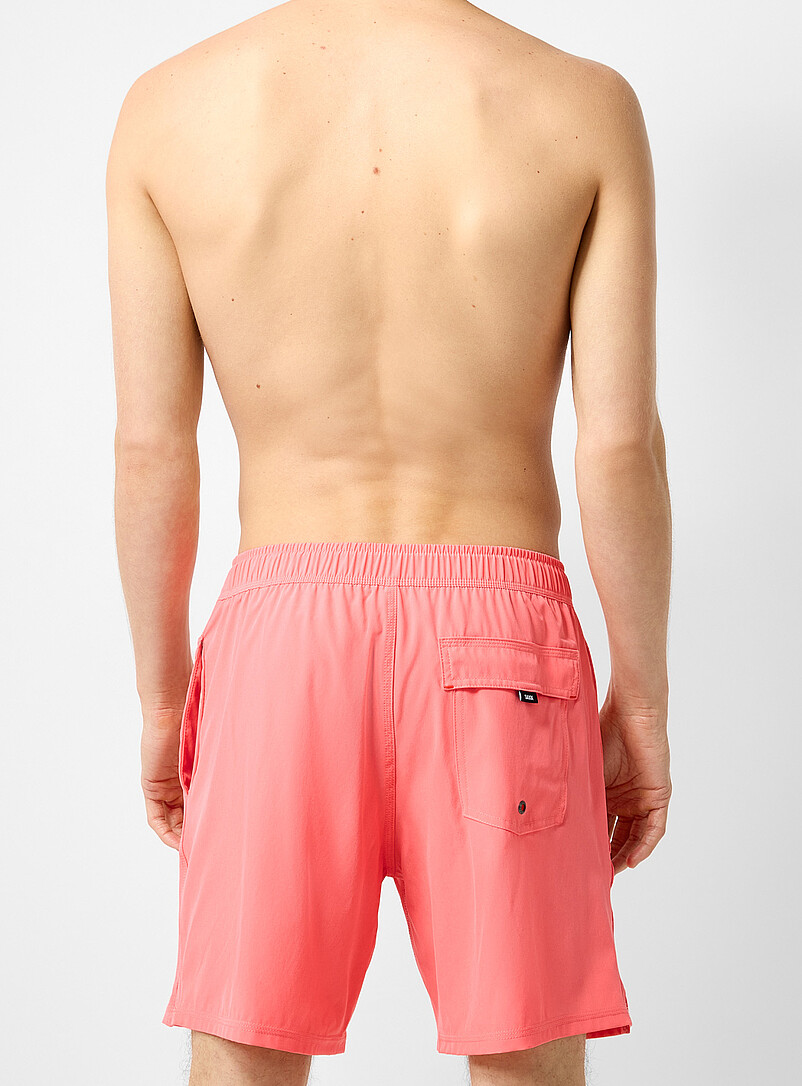 Saxx: Le maillot short couleur unie Noir pour homme