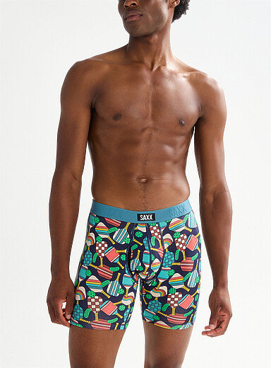 6" pickle ball boxer brief VIBE XTRA