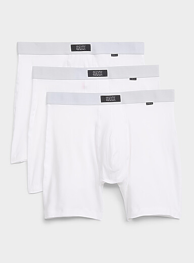 6" cotton boxer briefs 24SEVEN COTTON 3-pack