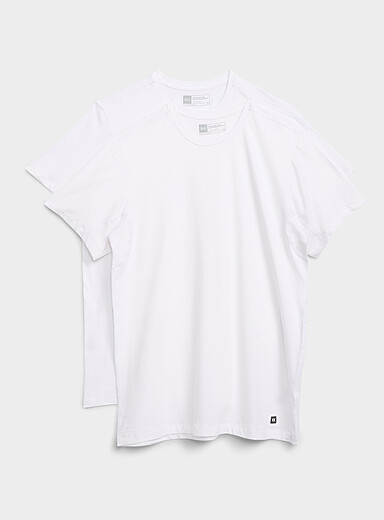 Black undershirts DROPTEMP&trade; 2-pack