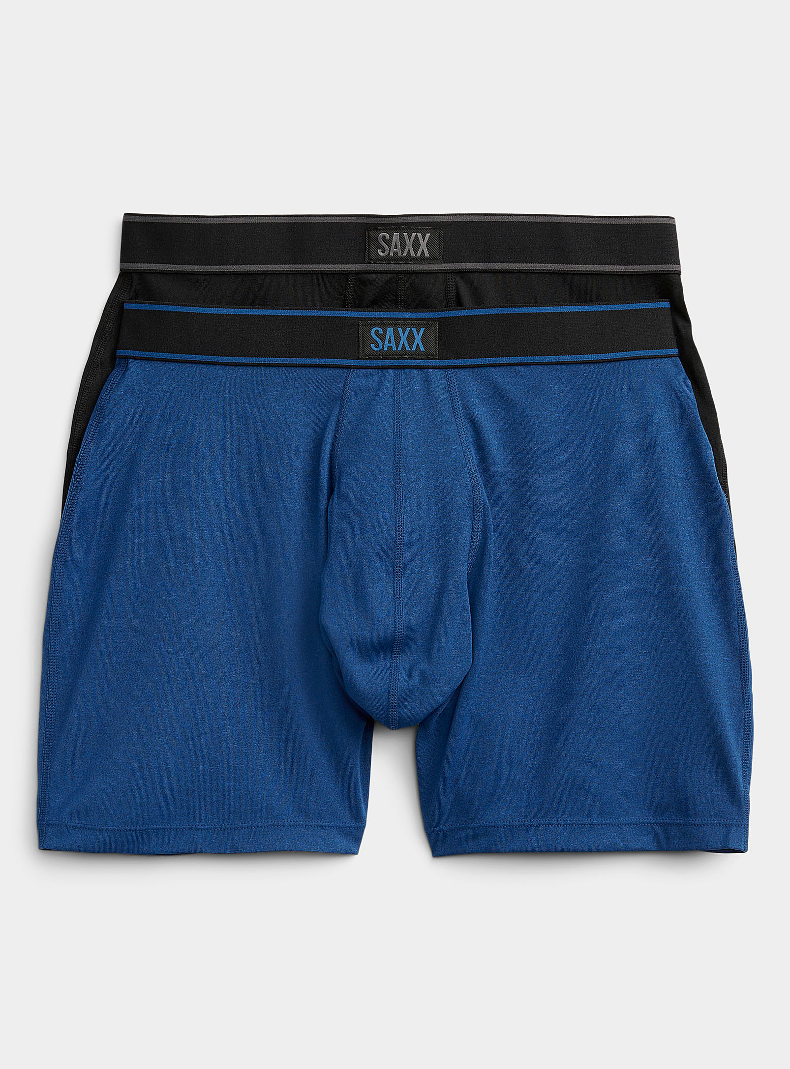 Saxx 2-pack In Patterned Black
