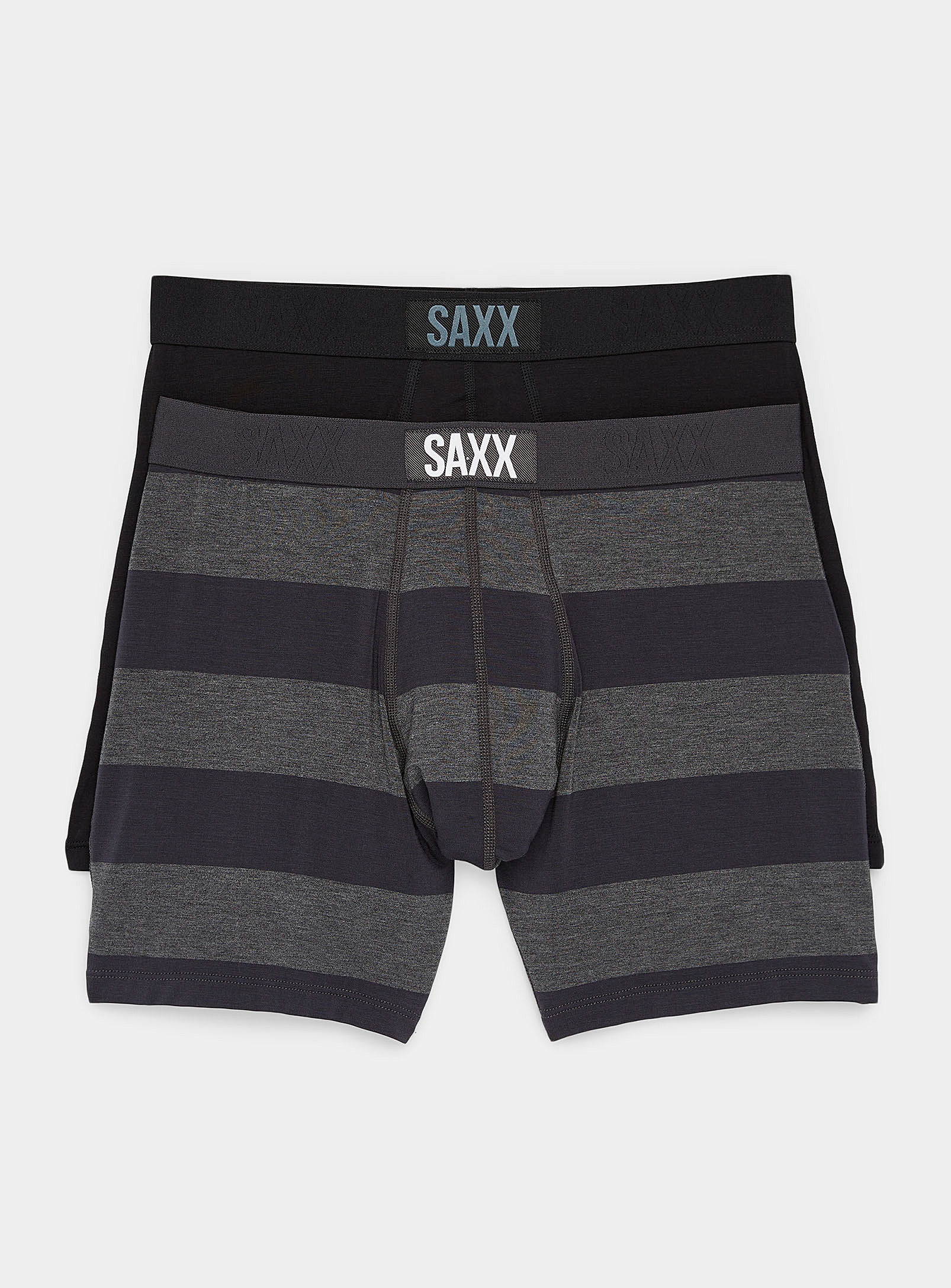 Saxx 2-pack In Patterned Black