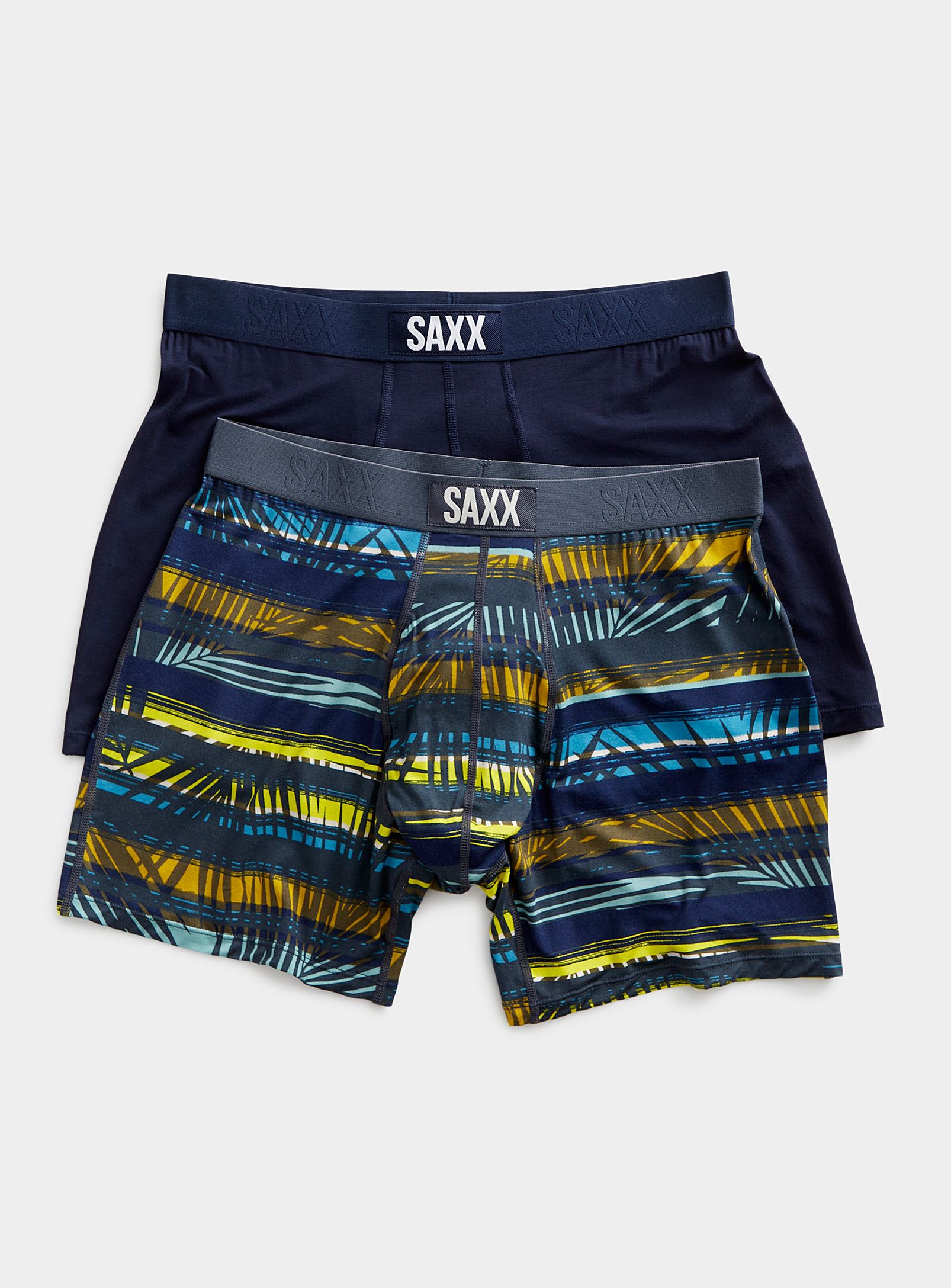 Saxx 2-pack In Patterned Blue