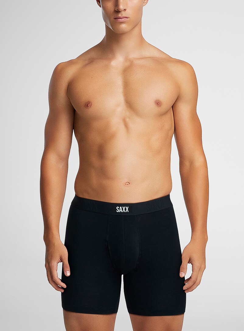 6" solid boxer briefs VIBE XTRA 3-pack product image 2